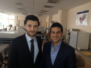 Mustafa Dugral and Enes Samed Em